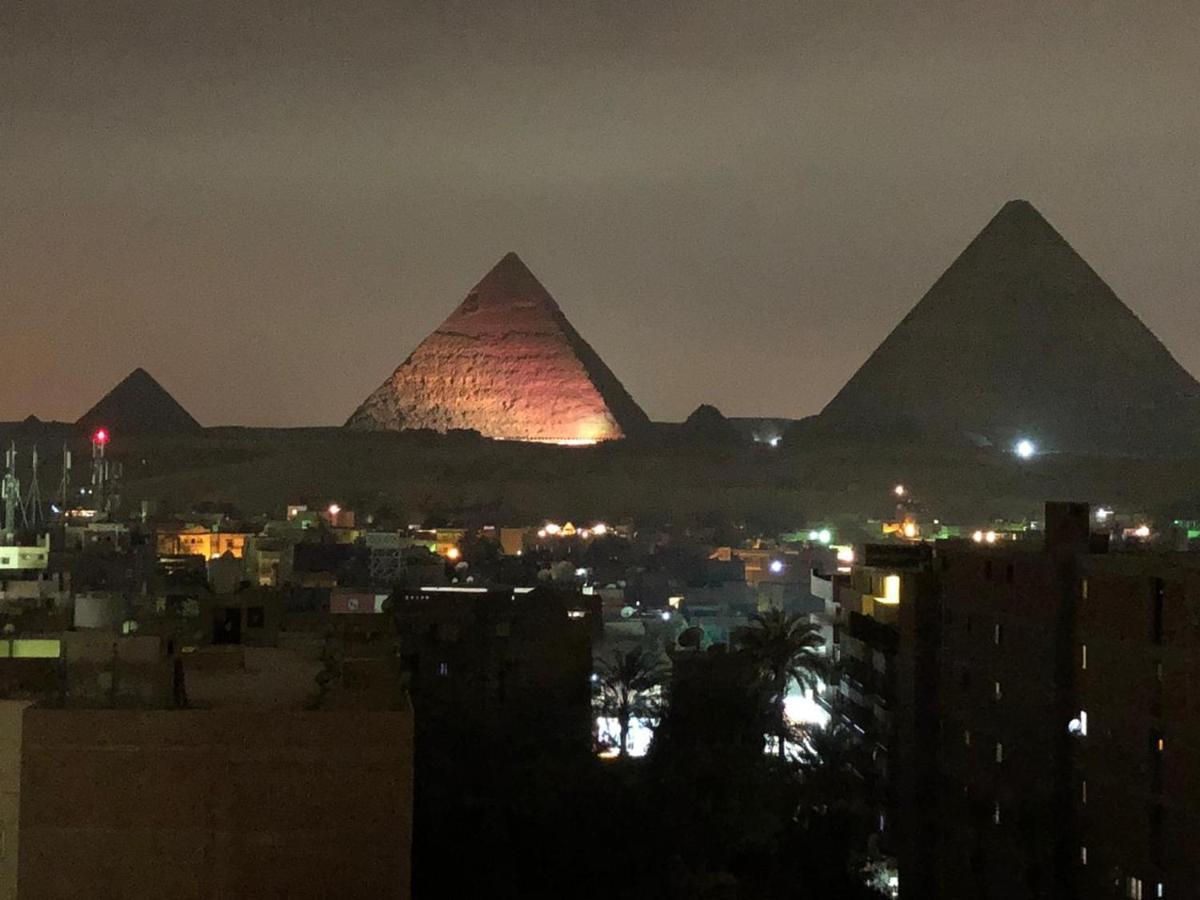 Full Pyramids View Apartment With Balcony For 8 P Kafrat al Jabal Exterior photo
