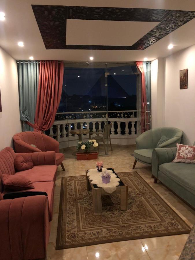 Full Pyramids View Apartment With Balcony For 8 P Kafrat al Jabal Exterior photo